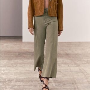 NWT Zara Marine Straight Pants